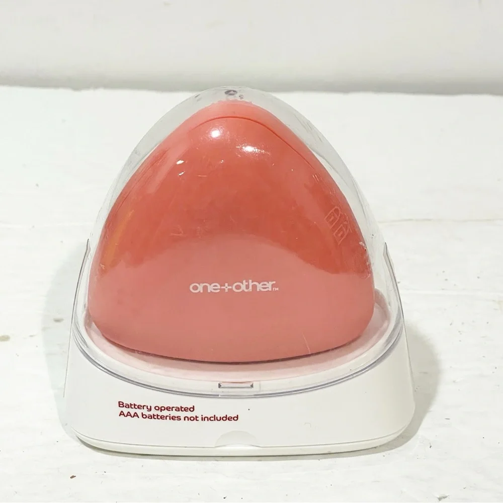 One+Other Pink Silicone Cleansing Brush Face Skincare NEW‎